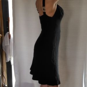 Vtg 1973 Gianni Versace Medusa Dress Silk Sz 42/ 4